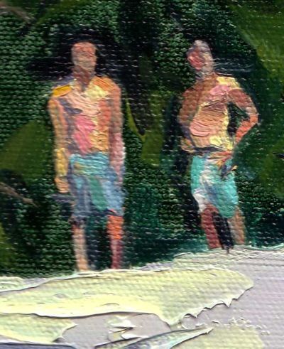 Diving Rock, Take Tahoe (Detail)